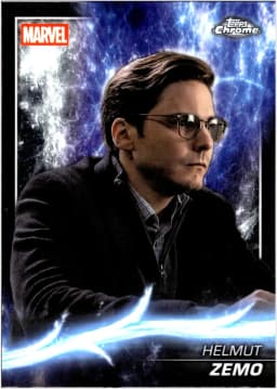 Helmut Zemo #62 2025 Topps Chrome Marvel Phase Three