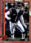 Jaylon Johnson #57 Football Leather Refractor 2025 Topps Chrome Football