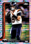 Jarrett Stidham #89 Pulsar Refractor 2025 Topps Chrome Football