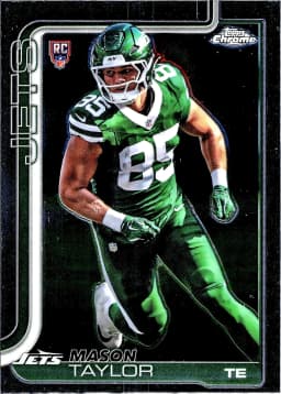 Mason Taylor #400 Rookie Card 2025 Topps Chrome