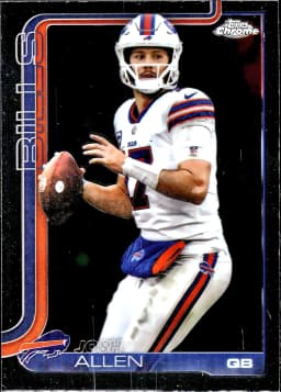 Josh Allen #34 2025 Topps Chrome