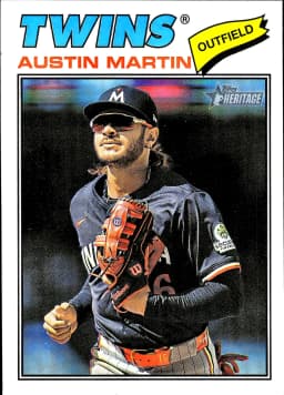 Austin Martin #44 2025 Topps Heritage