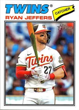 Ryan Jeffers #226 2025 Topps Heritage