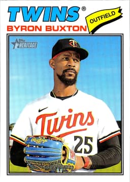 Byron Buxton #253 2025 Topps Heritage