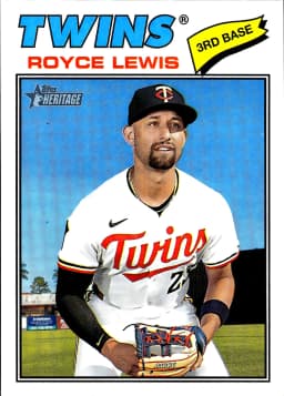 Royce Lewis #85 2025 Topps Heritage