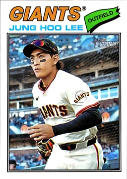Jung Hoo Lee #171 2025 Topps Heritage