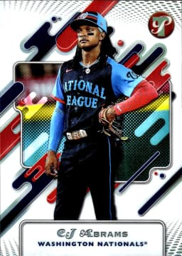 CJ Abrams #259 Refractor 2025 Pristine