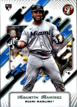Agustín Ramírez #122 Refractor Rookie Card 2025 Pristine