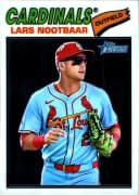 Lars Nootbaar #198 Chrome 2025 Topps Heritage
