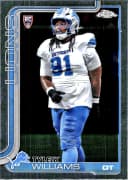 Tyleik Williams #364 Rookie Card 2025 Topps Chrome
