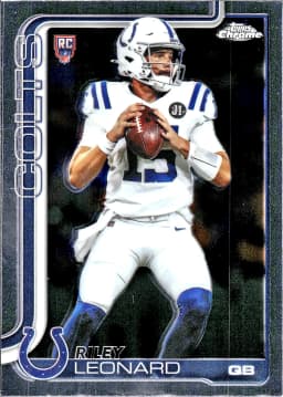 Riley Leonard #318 Rookie Card 2025 Topps Chrome