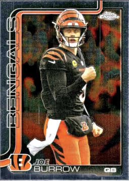 Joe Burrow #61 2025 Topps Chrome