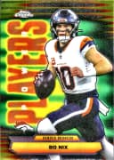Bo Nix #PP-9 Power Players 2025 Topps Chrome