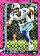 Jake Ferguson #75 Hot Pink X-Fractor 2025 Topps Chrome