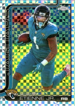 Travis Etienne Jr. #139 X-Fractor 2025 Topps Chrome