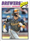 Anthony Seigler #128 Rookie Card 2025 Heritage Baseball