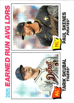 Paul Skenes / Tarik Skubal #7 2025 Heritage Baseball