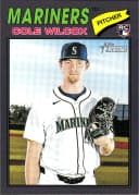 Cole Wilcox #155 Rookie Card 2025 Heritage Baseball