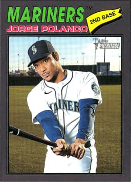 Jorge Polanco #135 2025 Heritage Baseball