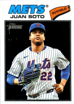Juan Soto #306 2025 Heritage Baseball
