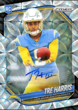Tre Harris #371 Mojo /100 Rookie Card 2025 Panini Prizm Football