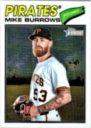 Mike Burrows #96 Chrome 2025 Topps Heritage