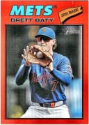 Brett Baty #19 Red Border 2025 Topps Heritage