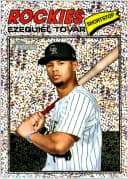 Ezequiel Tovar #179 Silver Sparkle 2025 Topps Heritage