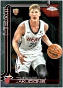 Kasparas Jakucionis #270 Rookie Card 2025-26 Topps Chrome