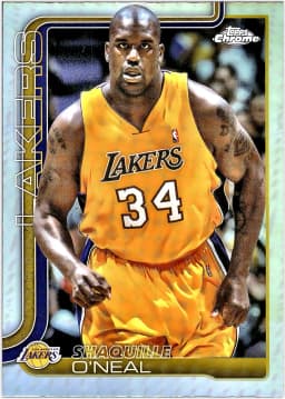 Shaquille O'Neal #242 Refractor 2025-26 Topps Chrome