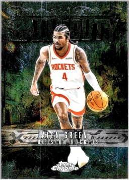 Jalen Green #BD-8 Ball of Duty 2025-26 Topps Chrome