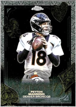 Peyton Manning #F15-33 Fortune 15 2025 Topps Chrome