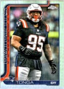Khyiris Tonga #214 Refractor 2025 Topps Chrome