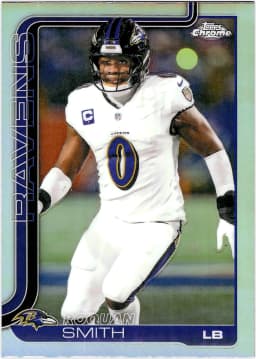 Roquan Smith #27 Refractor 2025 Topps Chrome