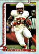 Trey Benson #7 Refractor 2025 Topps Chrome