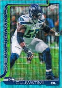 Olu Oluwatimi #273 Aqua Wave Refractor /199 2025 Topps Chrome