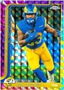 Kyren Williams #168 Tie Dye Geometric Refractor /2 2025 Topps Chrome