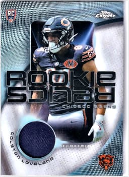 Colston Loveland #RR-CL Rookie Relics Rookie Card 2025 Topps Chrome