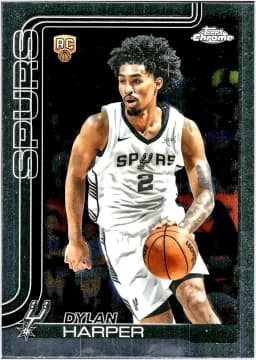 Dylan Harper #252 Rookie Card 2025 Topps Chrome