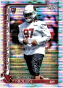 Walter Nolen #365 Pulsar Prizm Rookie Card 2025 Topps Chrome