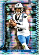 Bryce Young #40 Pulsar Prizm 2025 Topps Chrome