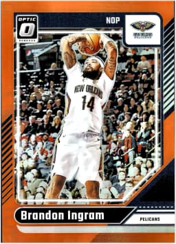Brandon Ingram #150 Orange /175 2024-25 Donruss Optic Basketball