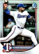 Kumar Rocker #98 Refractor Rookie Card 2025 Bowman Chrome