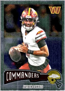 Jayden Daniels #1975-34 1975 Insert 2025 Topps Chrome