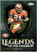 Frank Gore #LOG-18 Legends of the Gridiron 2025 Topps Chrome