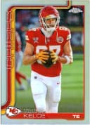 Travis Kelce #150 Refractor 2025 Topps Chrome