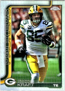 Tucker Kraft #108 Refractor 2025 Topps Chrome