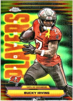 Bucky Irving #PP-18 Power Players 2025 Topps Chrome