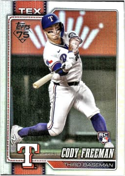 Cody Freeman #224 Holo Foil Rookie Card 2026 Topps Series 1
