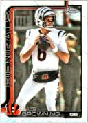 Jake Browning #63 Topps Foil Parallel 2025 Topps Chrome Football